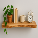Live Edge Hickory Shelving