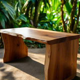 Live Edge Live Oak Desk