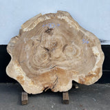 Cottonwood Live Edge Round 40-62"x 36-52" Slab