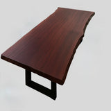 Live Edge Mahogany Conference Table