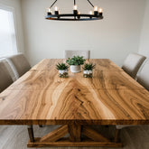 Live Edge Bookmatch Ambrosia Maple Dining Table