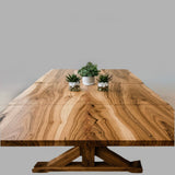 Live Edge Bookmatch Ambrosia Maple Dining Table