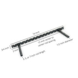 Brackets Floating Shelf 3/4" Backplate