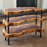 Live Edge Cedar Shelving