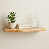 Live Edge Maple Shelving