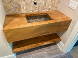 Live Edge Beech Vanity