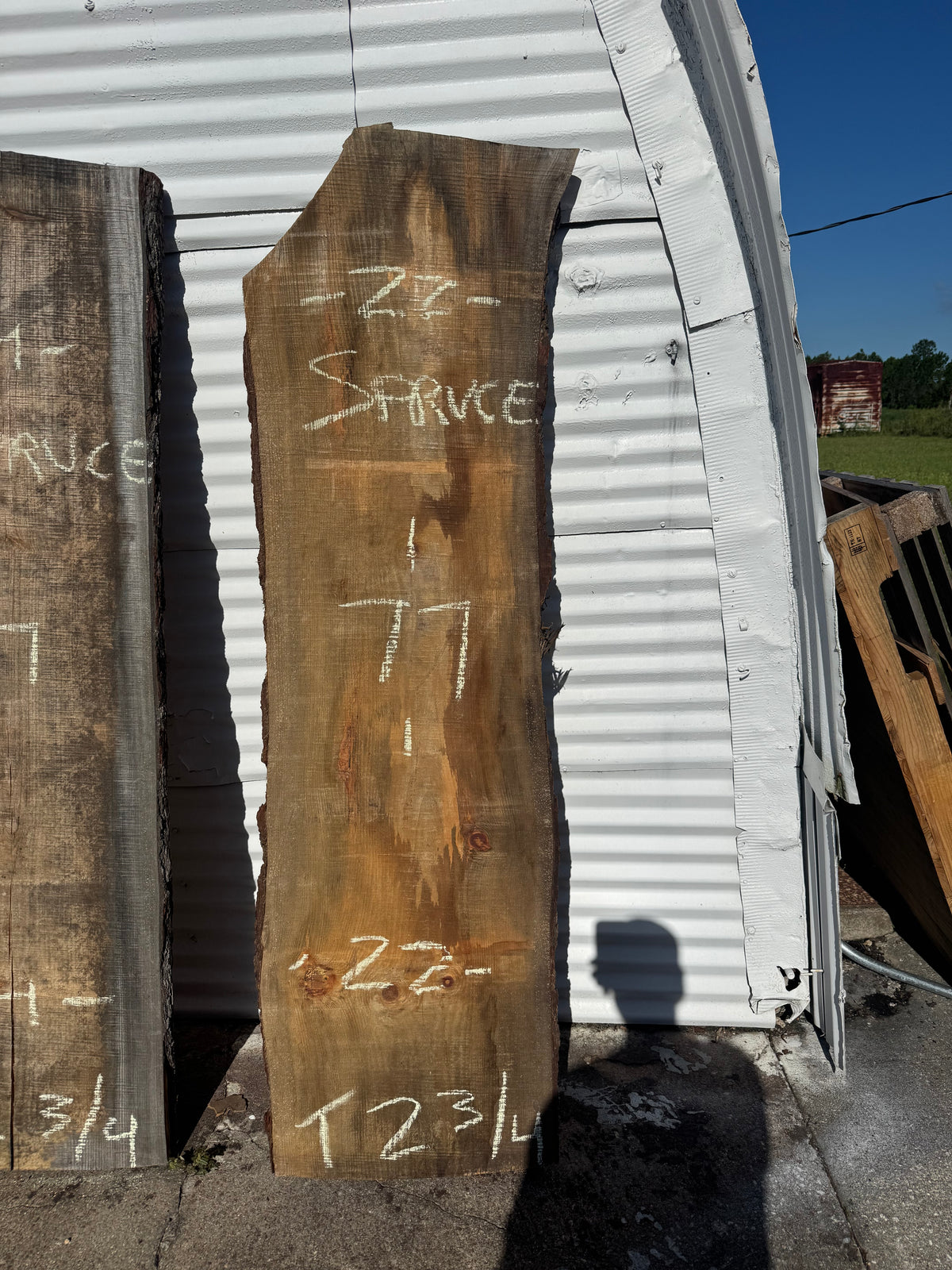 Spruce Slab