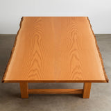 Live Edge Bookmatch Red Oak Dining Table