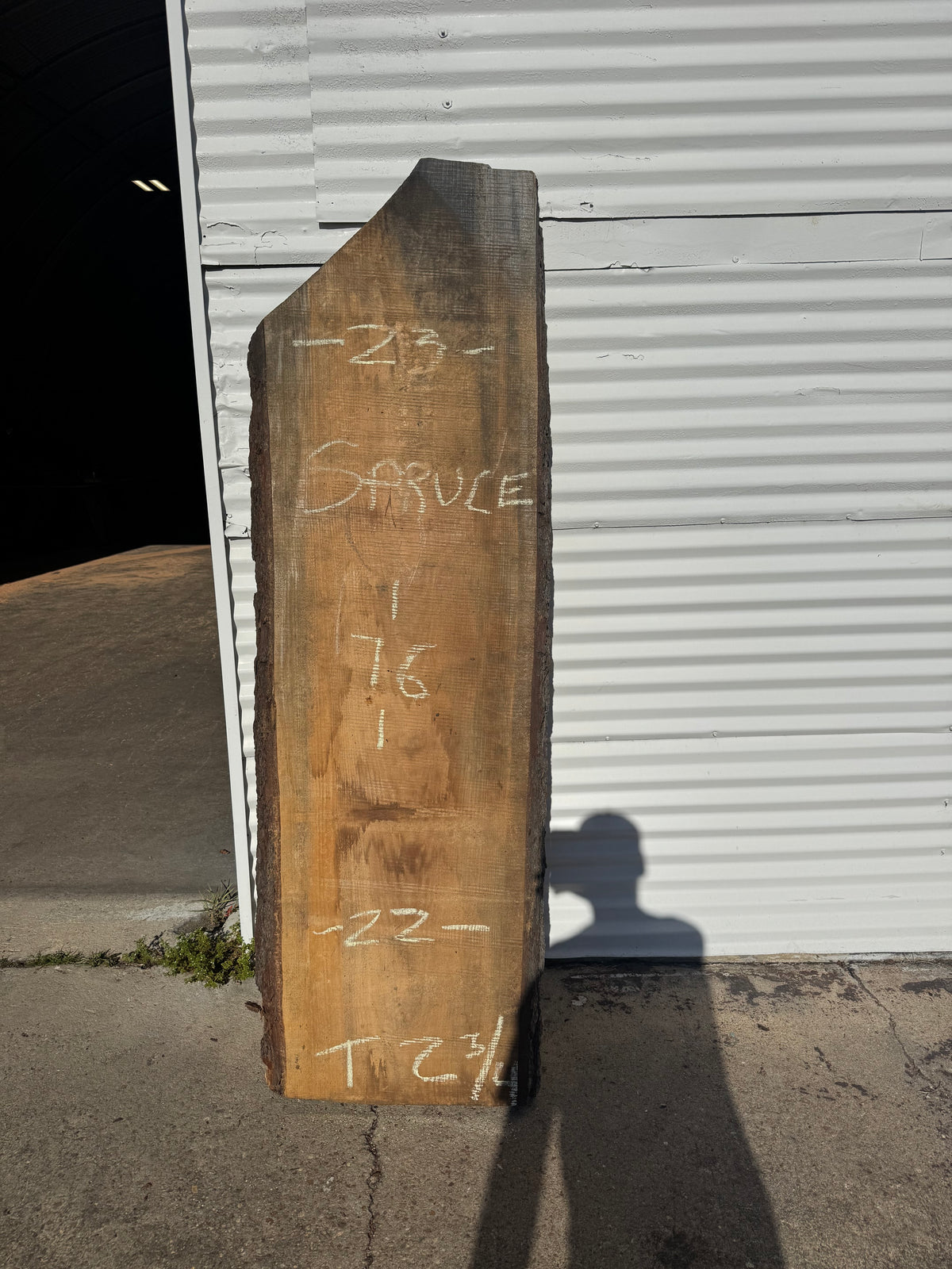 Spruce Slab