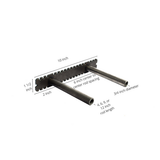 Brackets Floating Shelf 1 1/2" Backplate