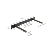 Brackets Floating Shelf 1 1/2" Backplate