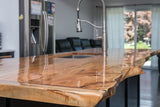 Live Edge Maple Kitchen Island