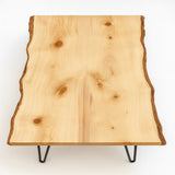 Live Edge Bookmatch Spruce Dining Table