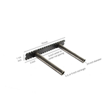 Brackets Floating Shelf 1 1/4" Backplate