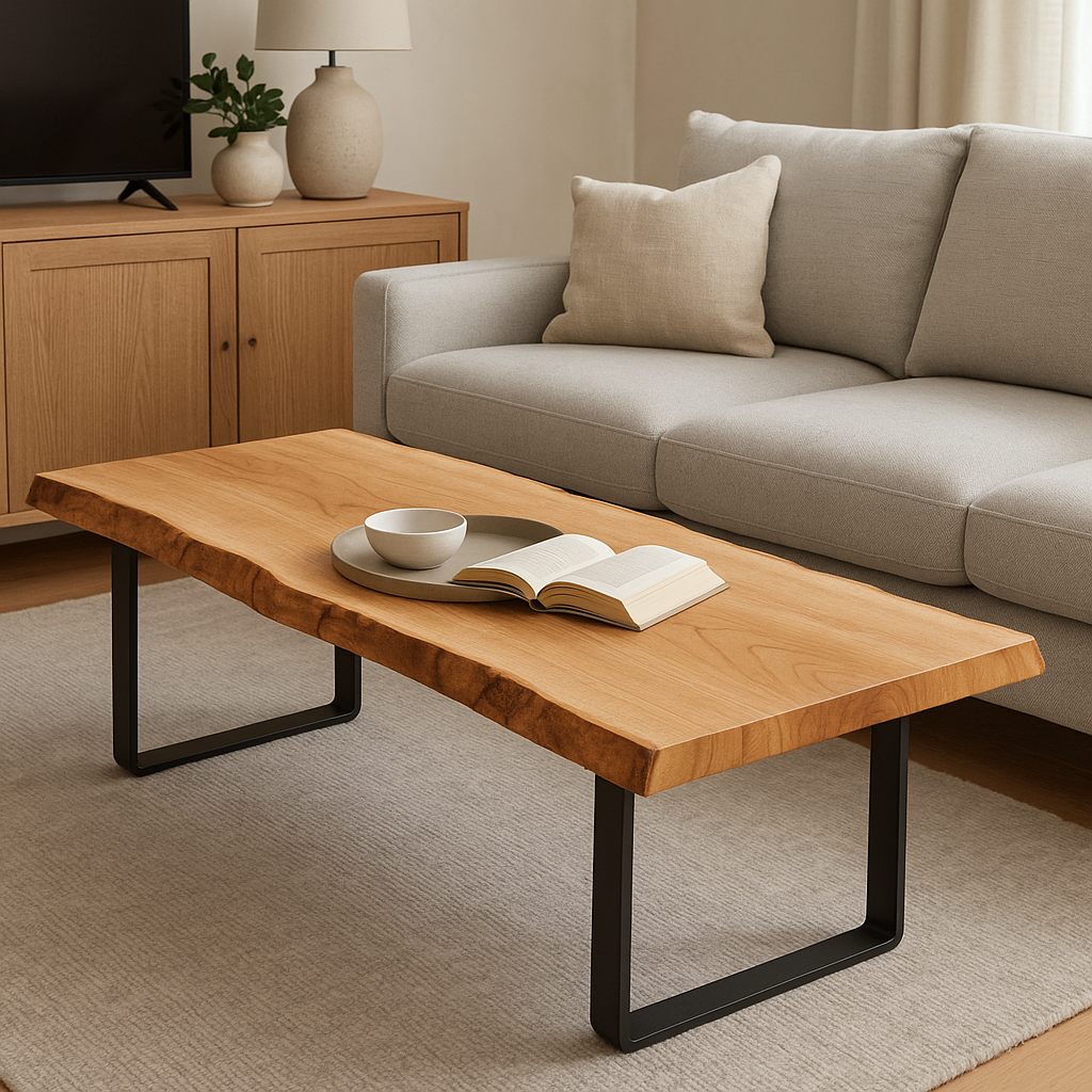 Live Edge Sycamore Coffee Table