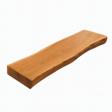 Live Edge Teak Shelving