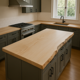 Live Edge Sycamore Countertop