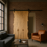 Live Edge Spalted Maple Door