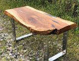 Live Edge Maple Bench
